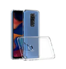 Xiaomi Redmi Note 9 Kılıf Lüx Şeffaf Silikon - Şeffaf