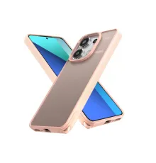 Xiaomi Redmi Note 13 Pro 4G Kılıf Elegant Kapak - Pudra