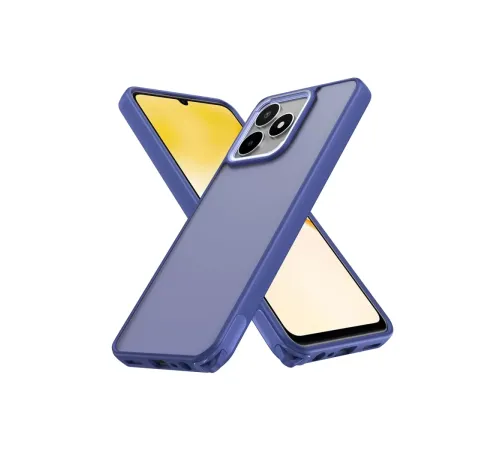 Realme C53 Kılıf Elegant Kapak - Açık Mavi