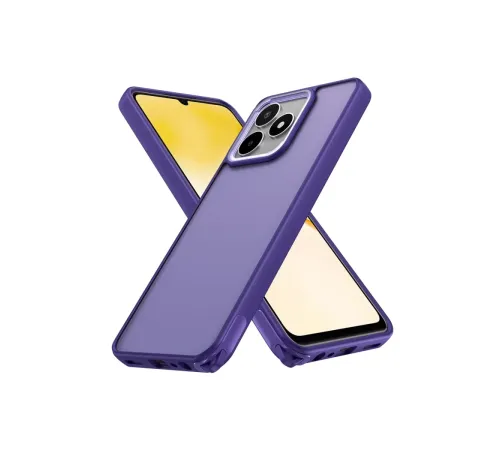 Realme C53 Kılıf Elegant Kapak - Derin Mor