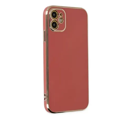 Apple iPhone 12 Kılıf Volet Silikon - Kırmızı