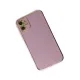 Apple iPhone 12 Kılıf Volet Silikon - Mor