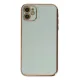 Apple iPhone 12 Kılıf Volet Silikon - Açık Yeşil