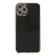Apple iPhone 12 Pro Kılıf Volet Silikon - Siyah