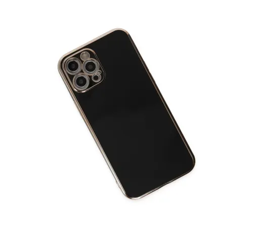 Apple iPhone 12 Pro Kılıf Volet Silikon - Siyah