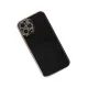 Apple iPhone 12 Pro Kılıf Volet Silikon - Siyah