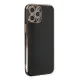 Apple iPhone 12 Pro Kılıf Volet Silikon - Siyah