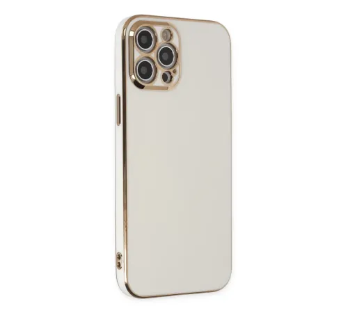 Apple iPhone 12 Pro Kılıf Volet Silikon - Beyaz