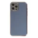 Apple iPhone 12 Pro Kılıf Volet Silikon - Mavi