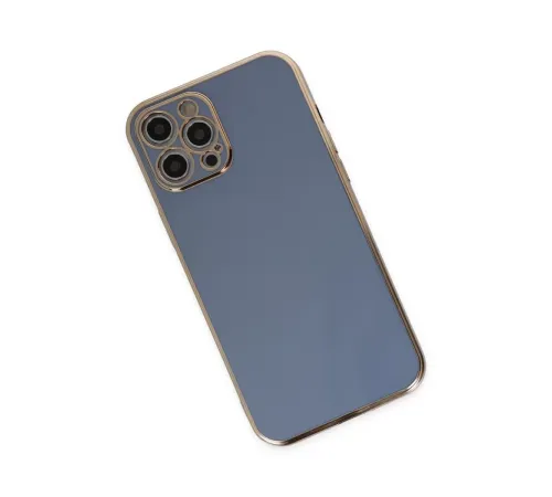 Apple iPhone 12 Pro Kılıf Volet Silikon - Mavi
