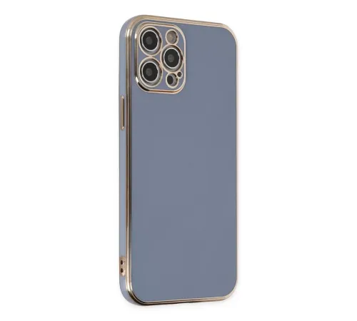 Apple iPhone 12 Pro Kılıf Volet Silikon - Mavi