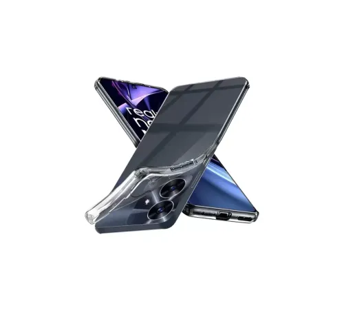 Realme Note 60 Kılıf Lüx Şeffaf Silikon