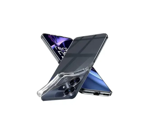 Realme Note 60 Kılıf Lüx Şeffaf Silikon