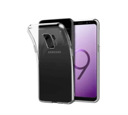 Samsung Galaxy S9 Kılıf Lüx Şeffaf Silikon
