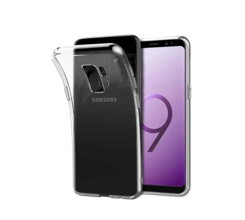 Samsung Galaxy S9 Kılıf Lüx Şeffaf Silikon