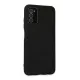Samsung Galaxy A03S Kılıf Lansman Glass Kapak - Siyah