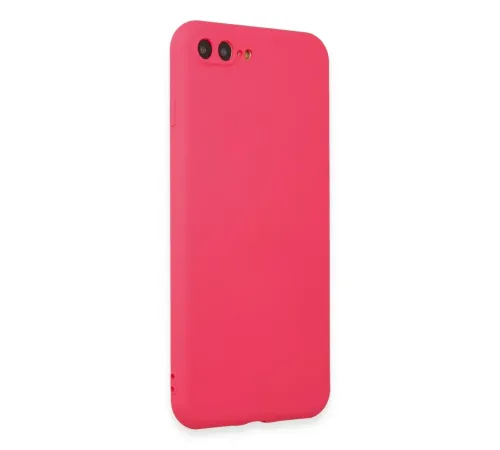 Apple iPhone 7 Plus Kılıf First Silikon - Pembe