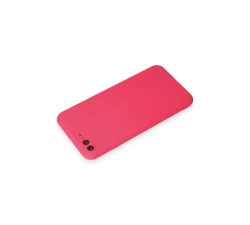 Apple iPhone 7 Plus Kılıf First Silikon - Pembe