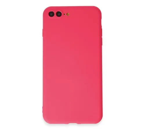 Apple iPhone 7 Plus Kılıf First Silikon - Pembe