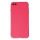 Apple iPhone 7 Plus Kılıf First Silikon - Pembe