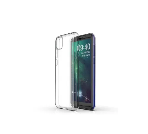 Huawei Y5P Kılıf Lüx Şeffaf Silikon - Şeffaf