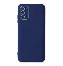 Samsung Galaxy A03S Kılıf Lansman Glass Kapak - Sky Blue