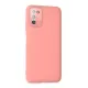 Samsung Galaxy A03S Kılıf Lansman Glass Kapak - Pembe