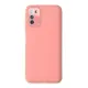Samsung Galaxy A03S Kılıf Lansman Glass Kapak - Pembe