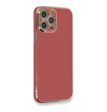 Apple iPhone 12 Pro Kılıf Volet Silikon - Kırmızı