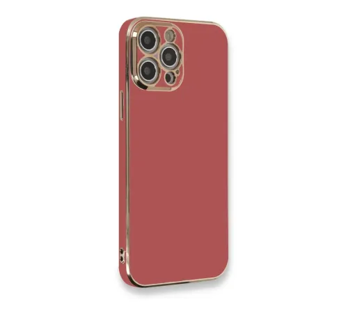 Apple iPhone 12 Pro Kılıf Volet Silikon - Kırmızı