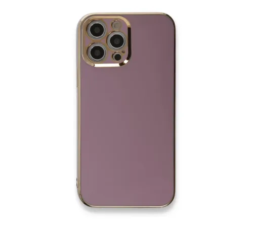 Apple iPhone 12 Pro Kılıf Volet Silikon - Mor