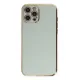 Apple iPhone 12 Pro Kılıf Volet Silikon - Açık Yeşil