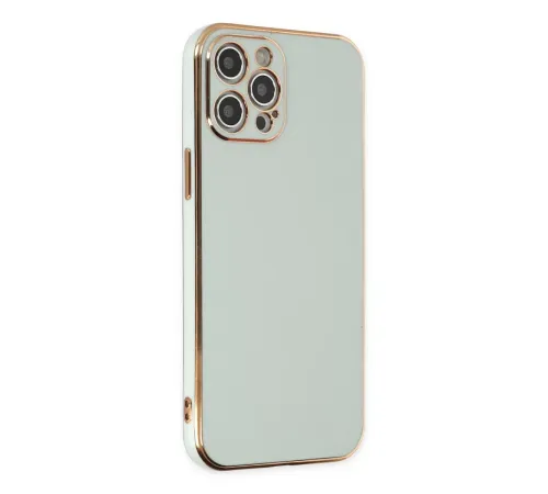 Apple iPhone 12 Pro Kılıf Volet Silikon - Açık Yeşil