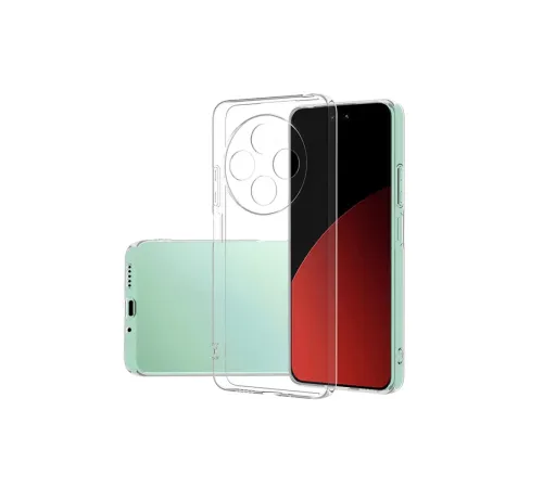 Xiaomi Redmi 14C Kılıf Lüx Şeffaf Silikon