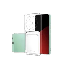 Xiaomi Redmi 14C Kılıf Kart Şeffaf Silikon - Şeffaf