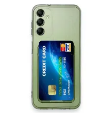 Samsung Galaxy A16 5G Kılıf Kart Şeffaf Silikon - Şeffaf