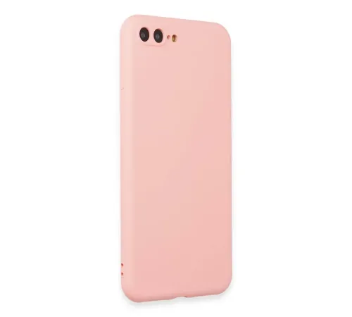 Apple iPhone 7 Plus Kılıf First Silikon - Pudra