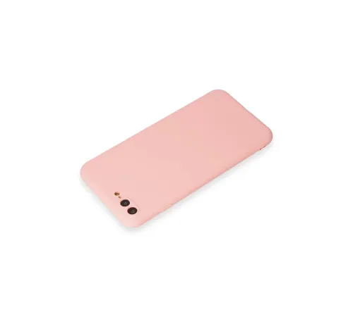 Apple iPhone 7 Plus Kılıf First Silikon - Pudra