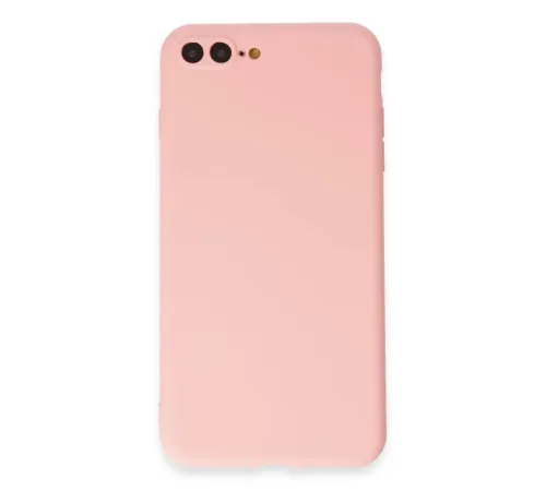 Apple iPhone 7 Plus Kılıf First Silikon - Pudra
