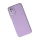 Samsung Galaxy A03S Kılıf Lansman Glass Kapak - Lila