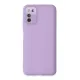 Samsung Galaxy A03S Kılıf Lansman Glass Kapak - Lila