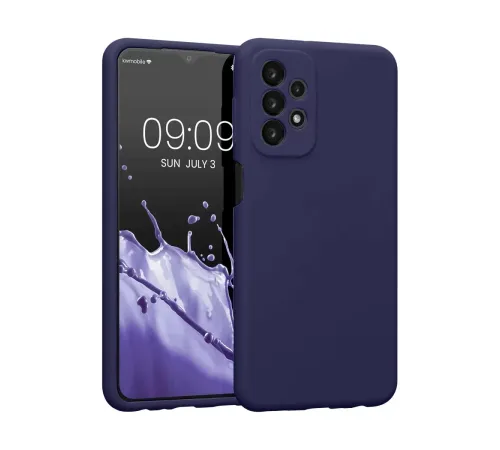 Samsung Galaxy A23 4G Kılıf First Silikon - Lacivert