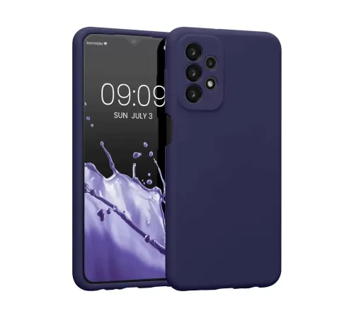 Samsung Galaxy A23 4G Kılıf First Silikon - Lacivert