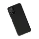 Samsung Galaxy A22 Kılıf Lansman Glass Kapak - Siyah