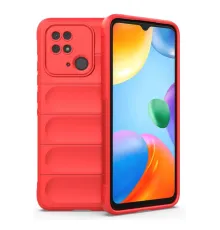 Xiaomi Redmi 10C Kılıf Optimum Silikon - Kırmızı