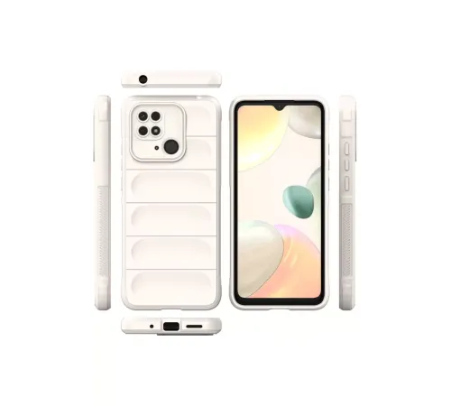 Xiaomi Redmi 10C Kılıf Optimum Silikon - Krem