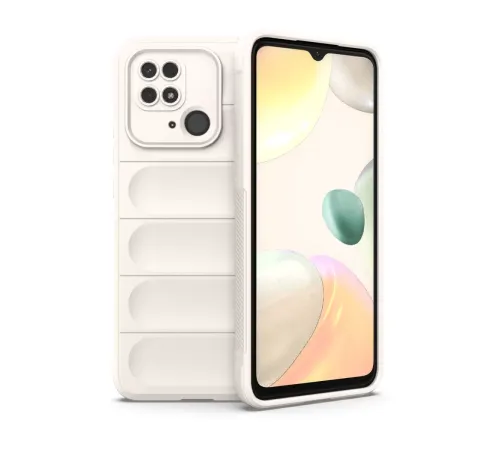 Xiaomi Redmi 10C Kılıf Optimum Silikon - Krem