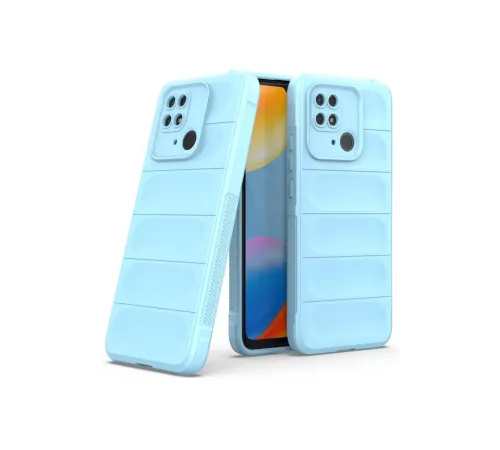 Xiaomi Redmi 10C Kılıf Optimum Silikon - Sky Blue