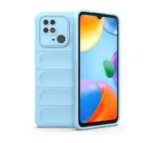 Xiaomi Redmi 10C Kılıf Optimum Silikon - Sky Blue