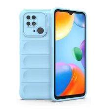 Xiaomi Redmi 10C Kılıf Optimum Silikon - Sky Blue